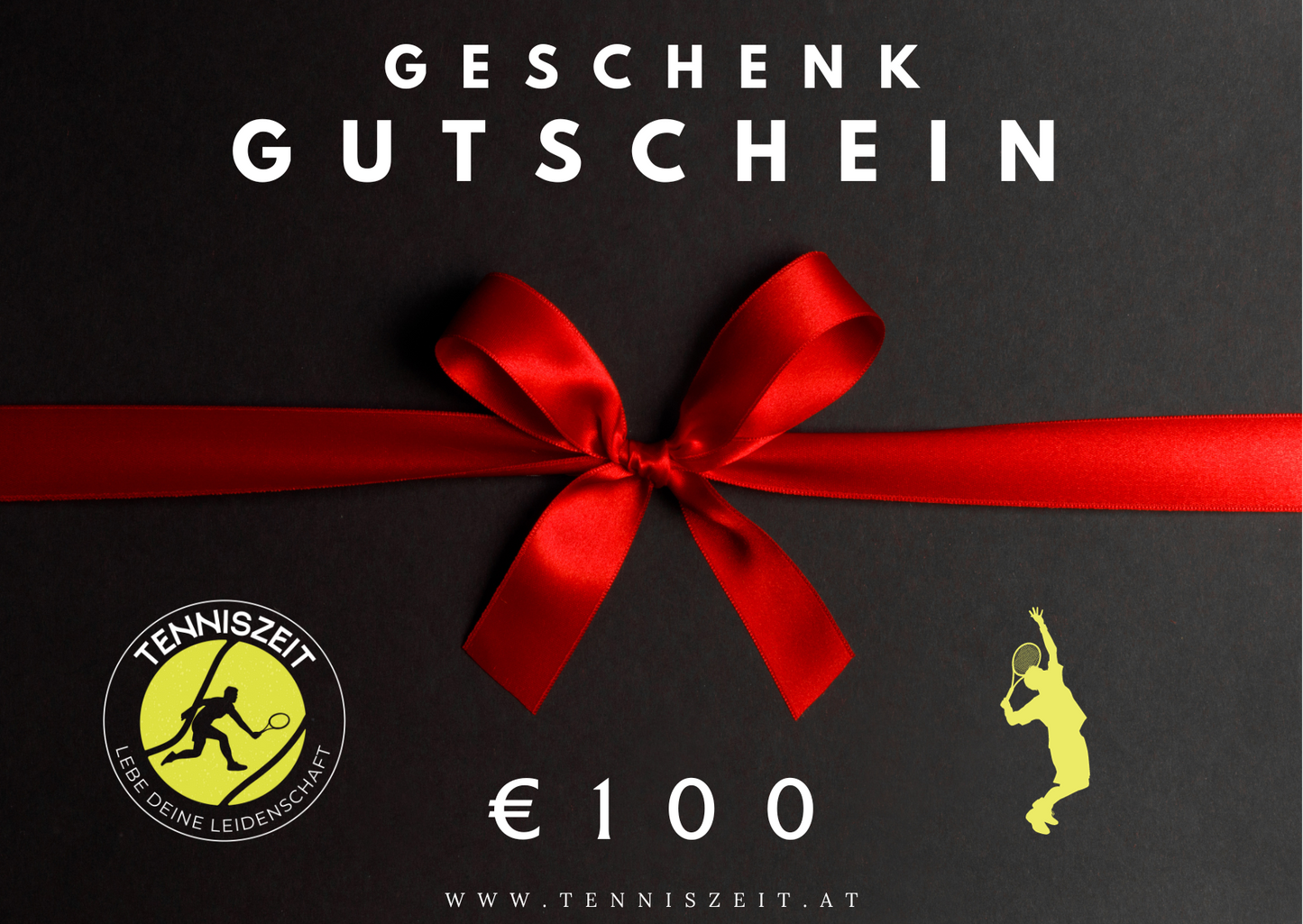 Tenniszeit - Geschenkgutschein