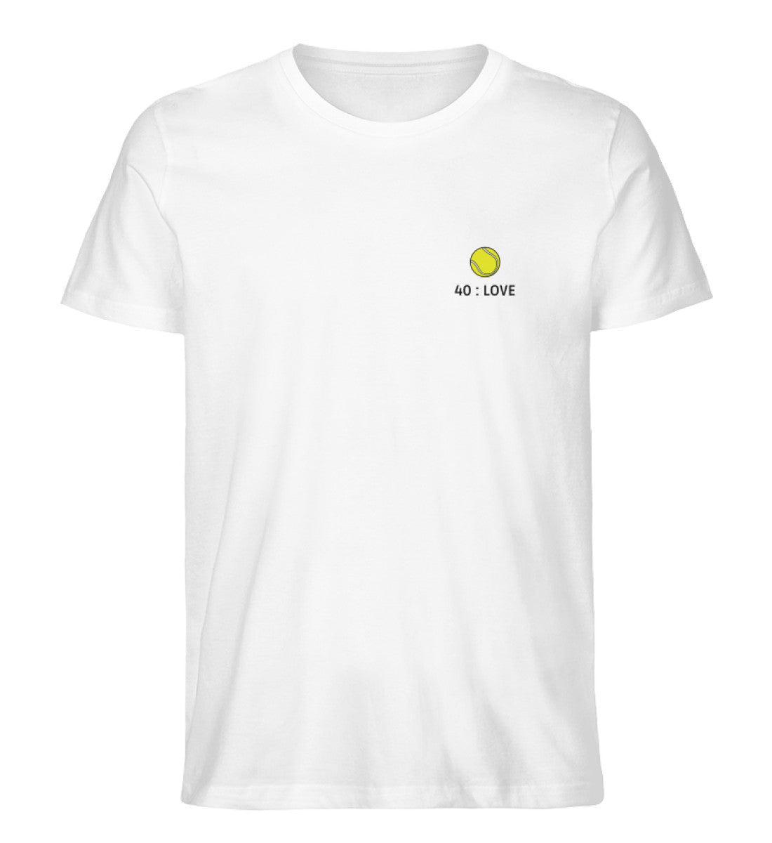 40 : Love - Herren Premium Organic Shirt