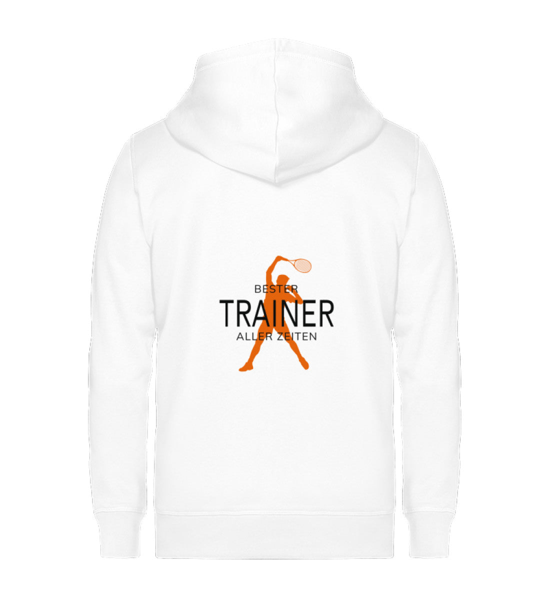 Bester Trainer - Unisex Sweatjacke (Rückendruck)