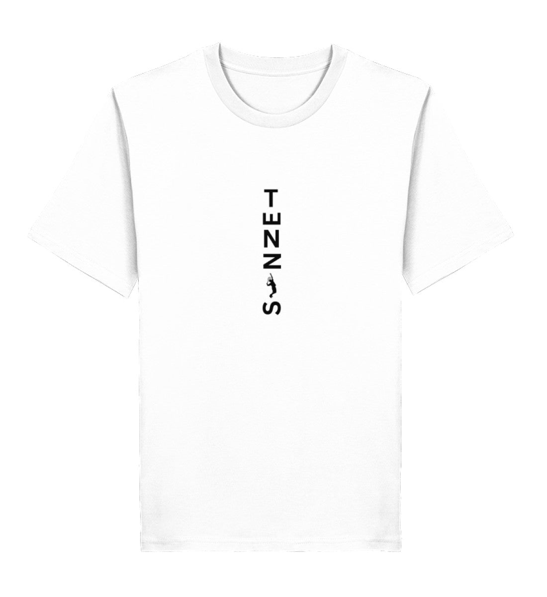 Tennis Schriftzug - Herren Premium Organic Shirt