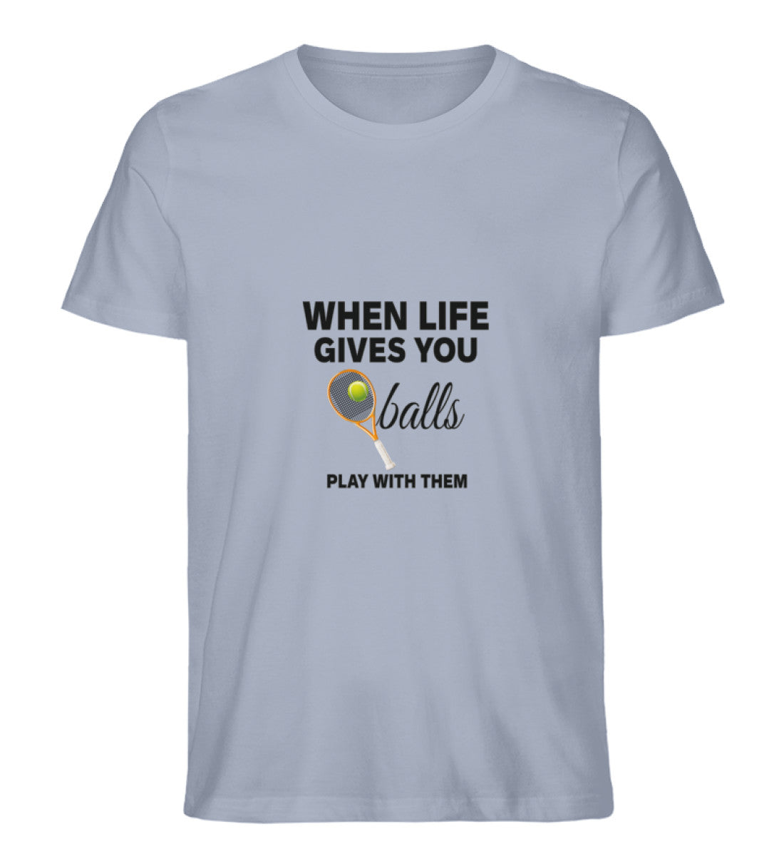 When life gives you balls - Herren Premium Organic Shirt