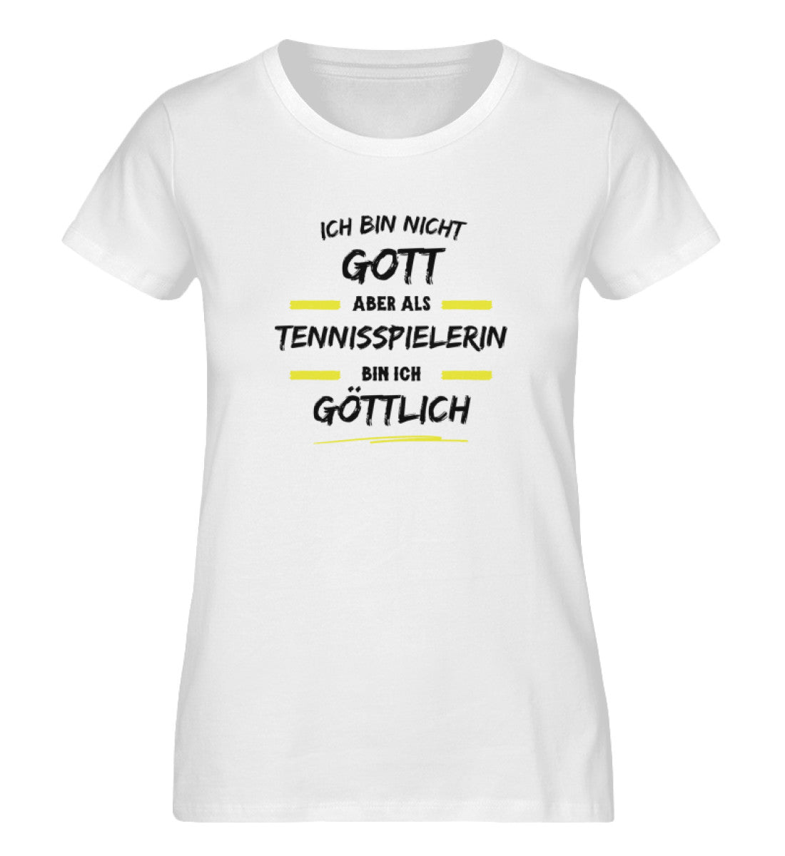 Ich bin nicht Gott - Damen Premium Organic Shirt