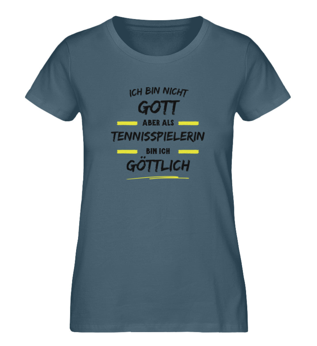 Ich bin nicht Gott - Damen Premium Organic Shirt