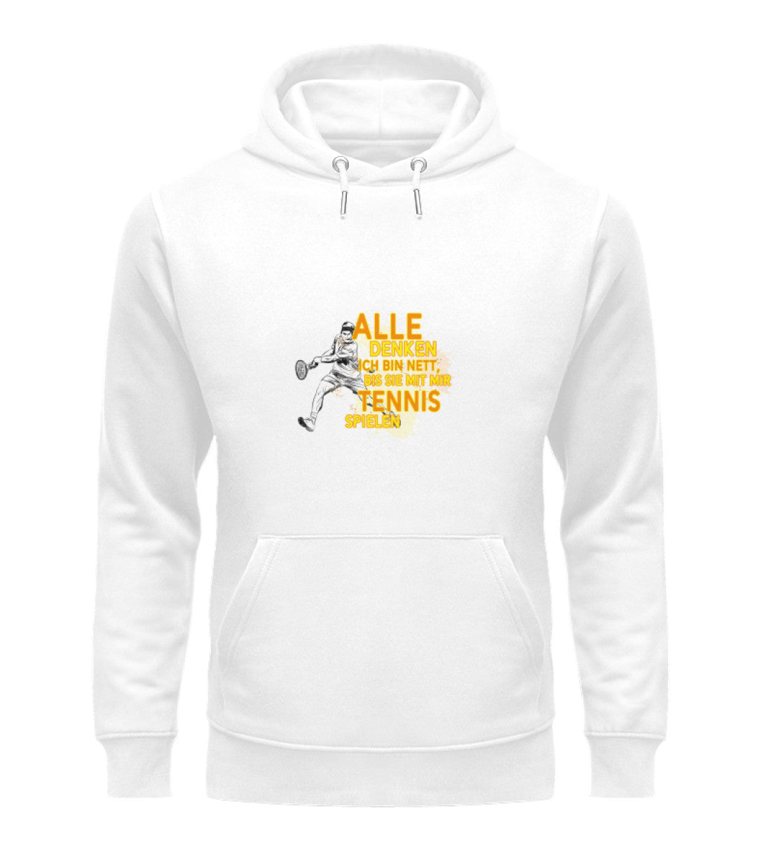 Alle denken ich bin nett - Unisex Organic Hoodie