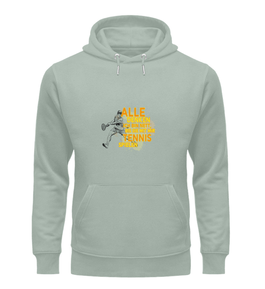 Alle denken ich bin nett - Unisex Organic Hoodie