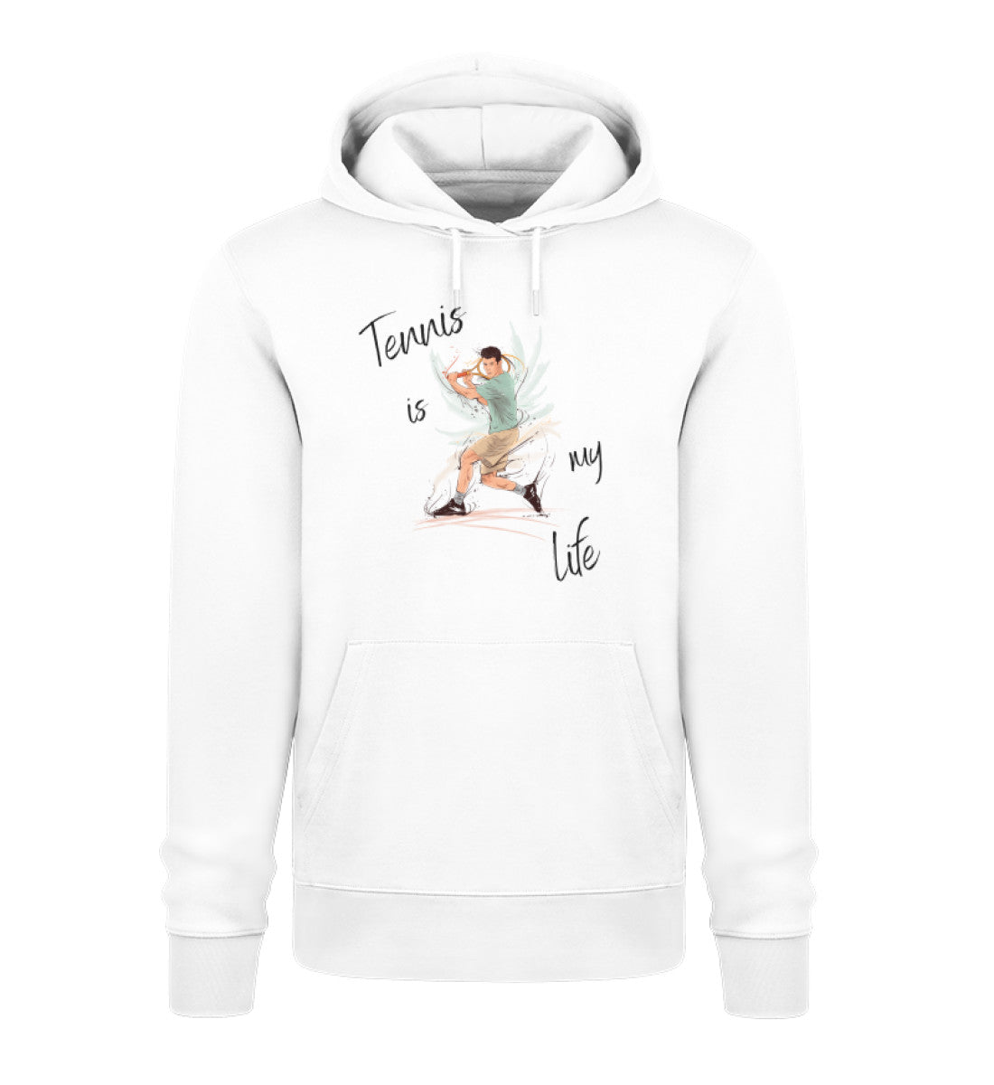 Tennis life - Unisex Organic Hoodie
