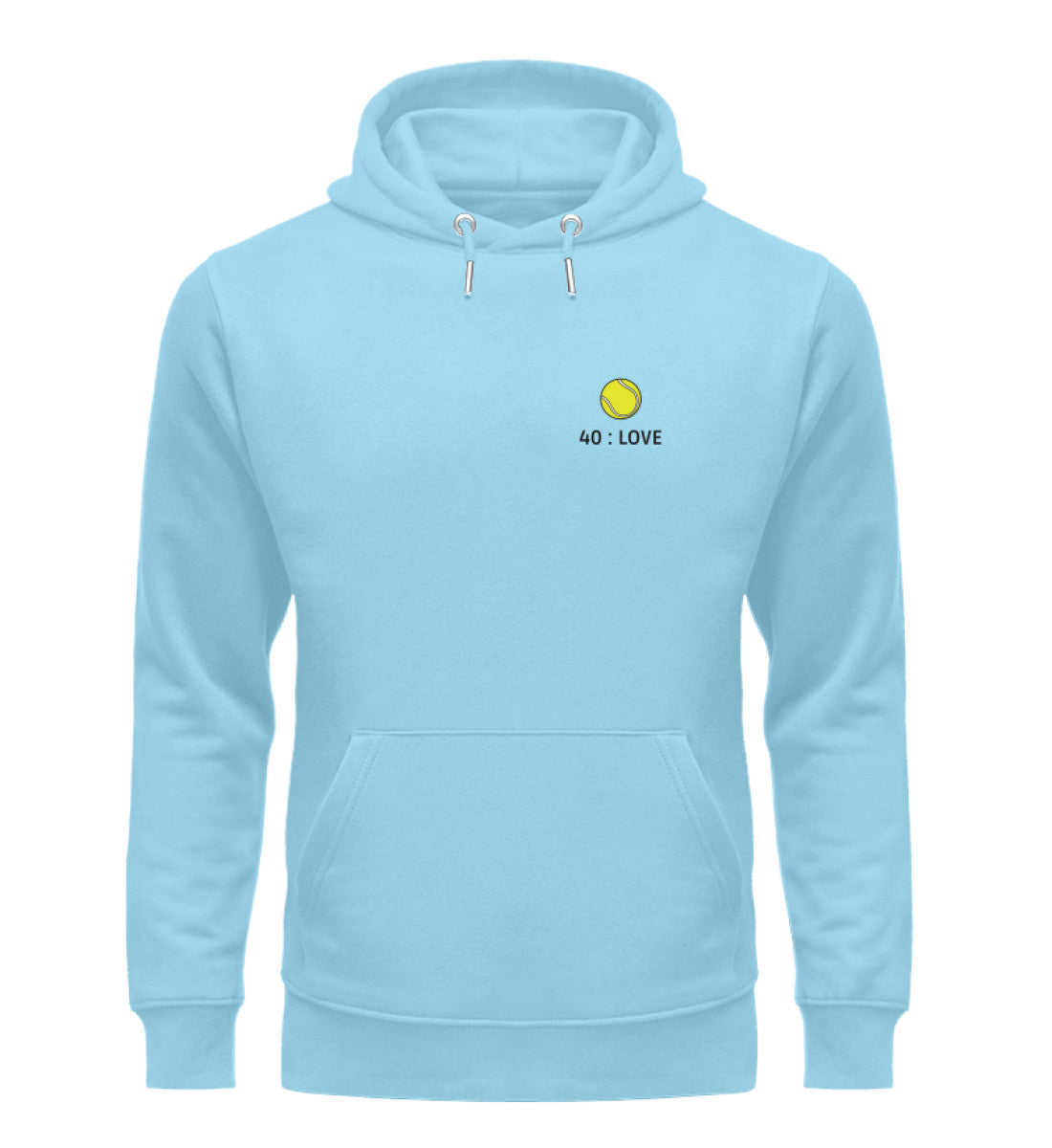 40 : Love - Unisex Organic Hoodie