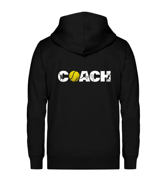 Coach  - Unisex Sweatjacke (Rückendruck)