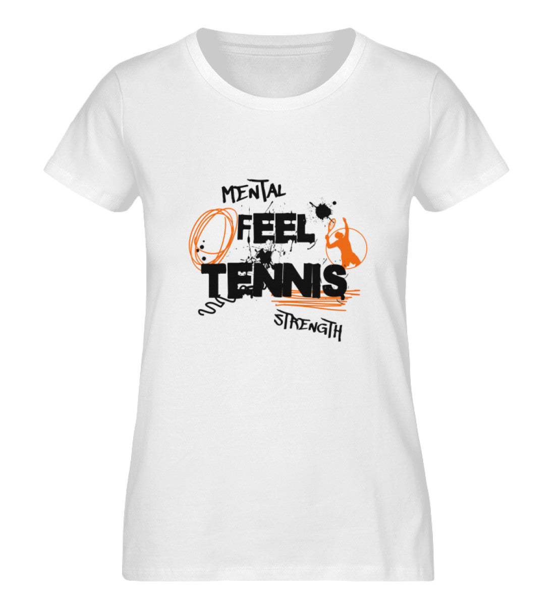 Feel Tennis - Damen Premium Organic Shirt