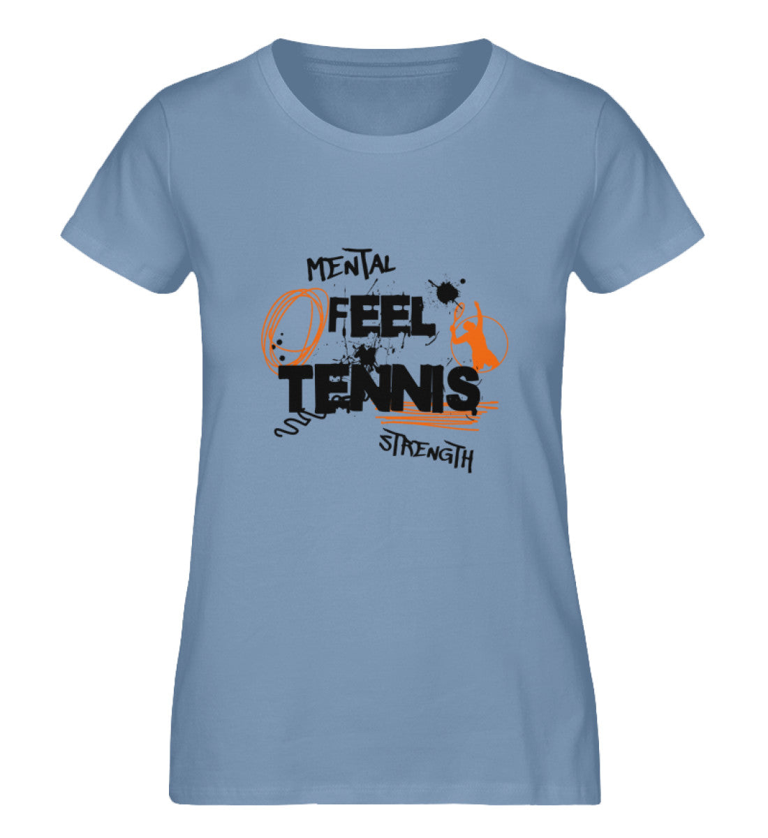 Feel Tennis - Damen Premium Organic Shirt