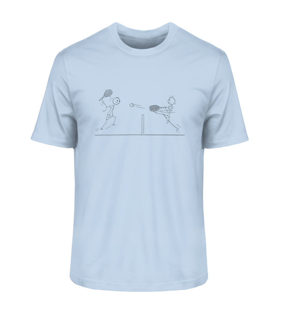 Tennis Clipart - Herren Premium Organic Shirt