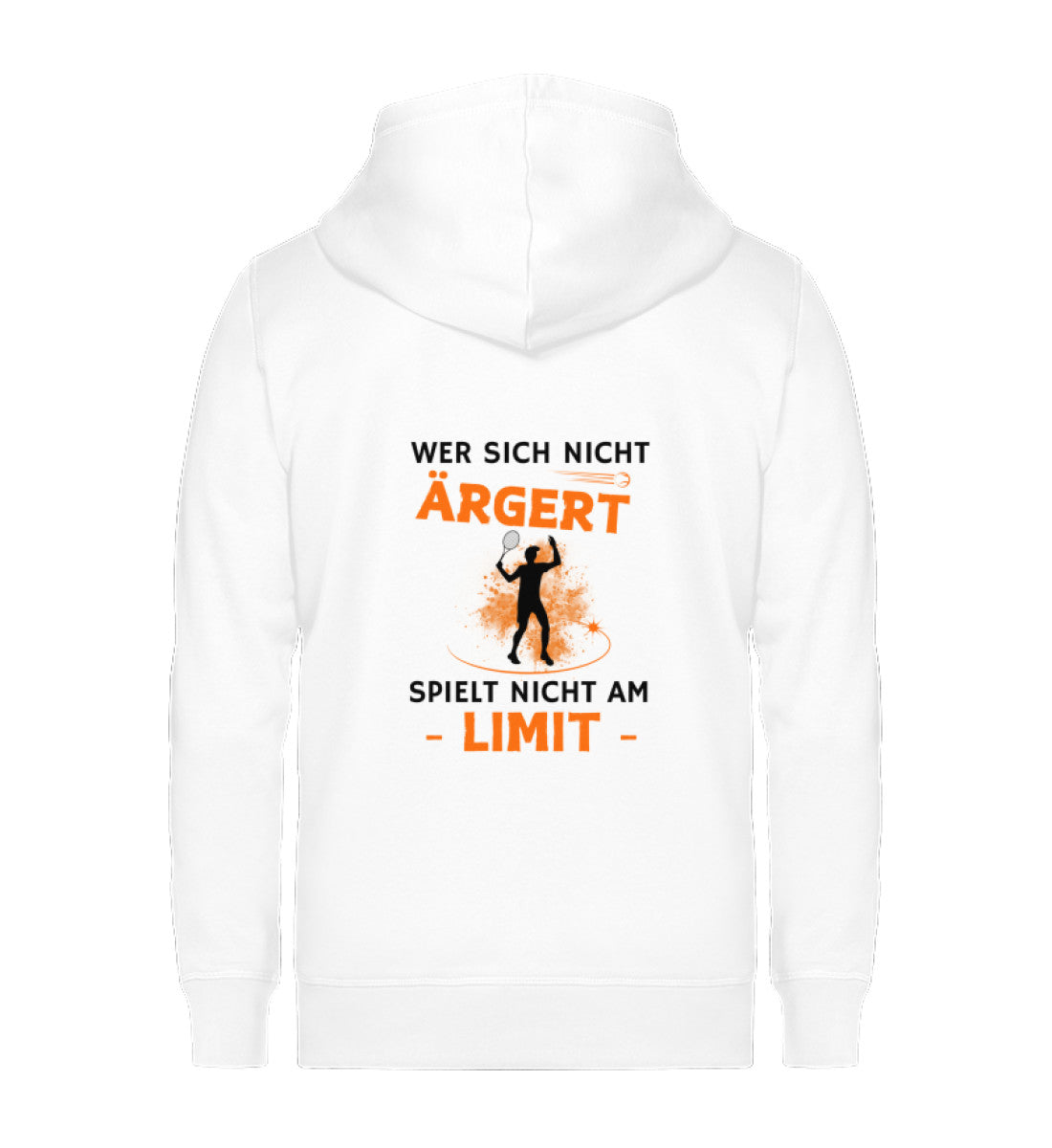Limit - Unisex Organic Sweatjacke (Rückendruck)