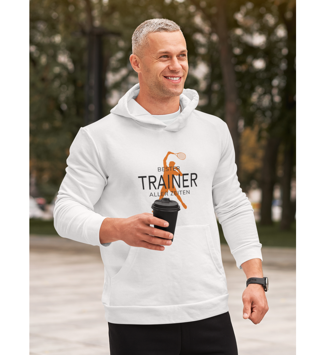 Bester Trainer - Unisex Organic Hoodie