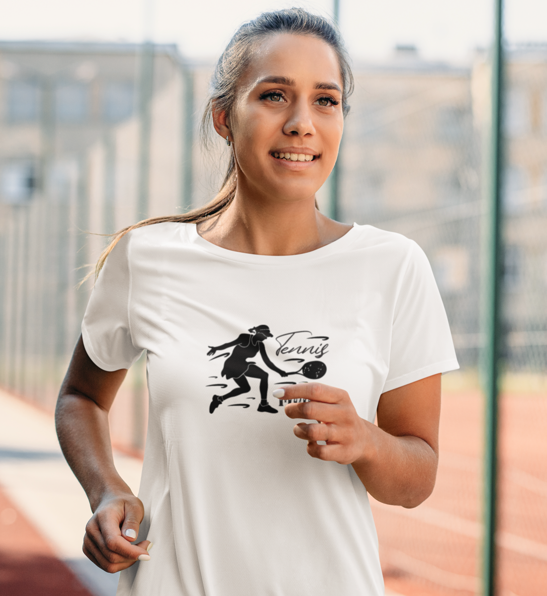 Tennis Mama - Damen Premium Organic Shirt