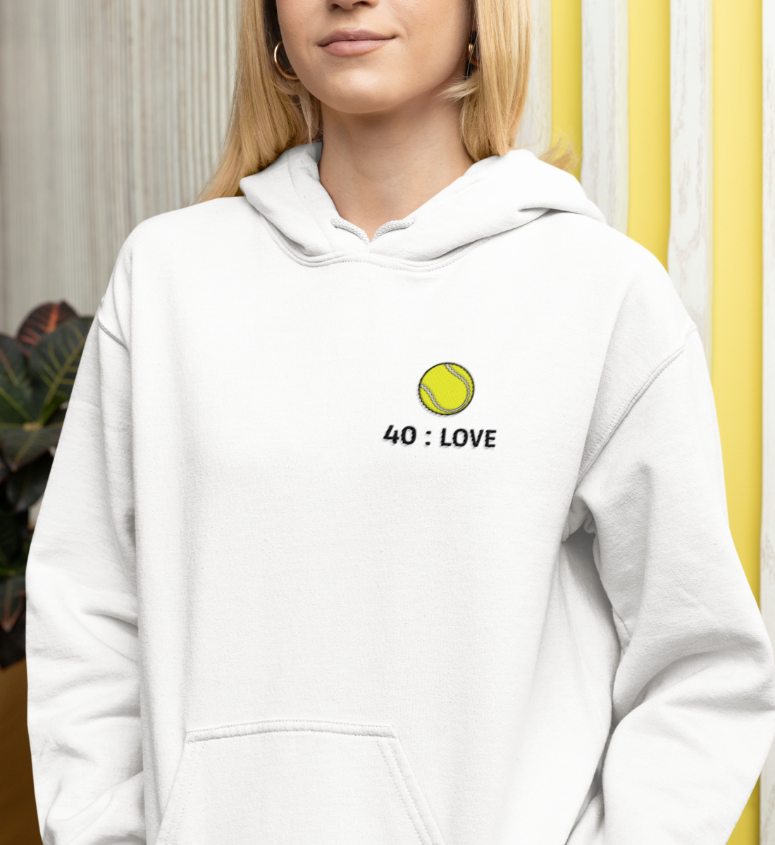 40 : Love - Unisex Organic Hoodie