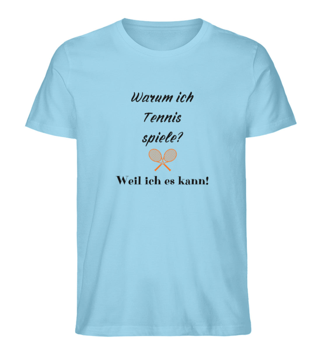 Warum ich Tennis spiele - Herren Premium Organic Shirt