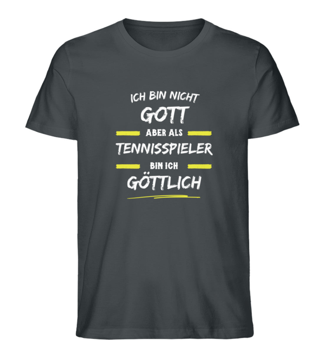 Ich bin nicht Gott - Herren Premium Organic Shirt