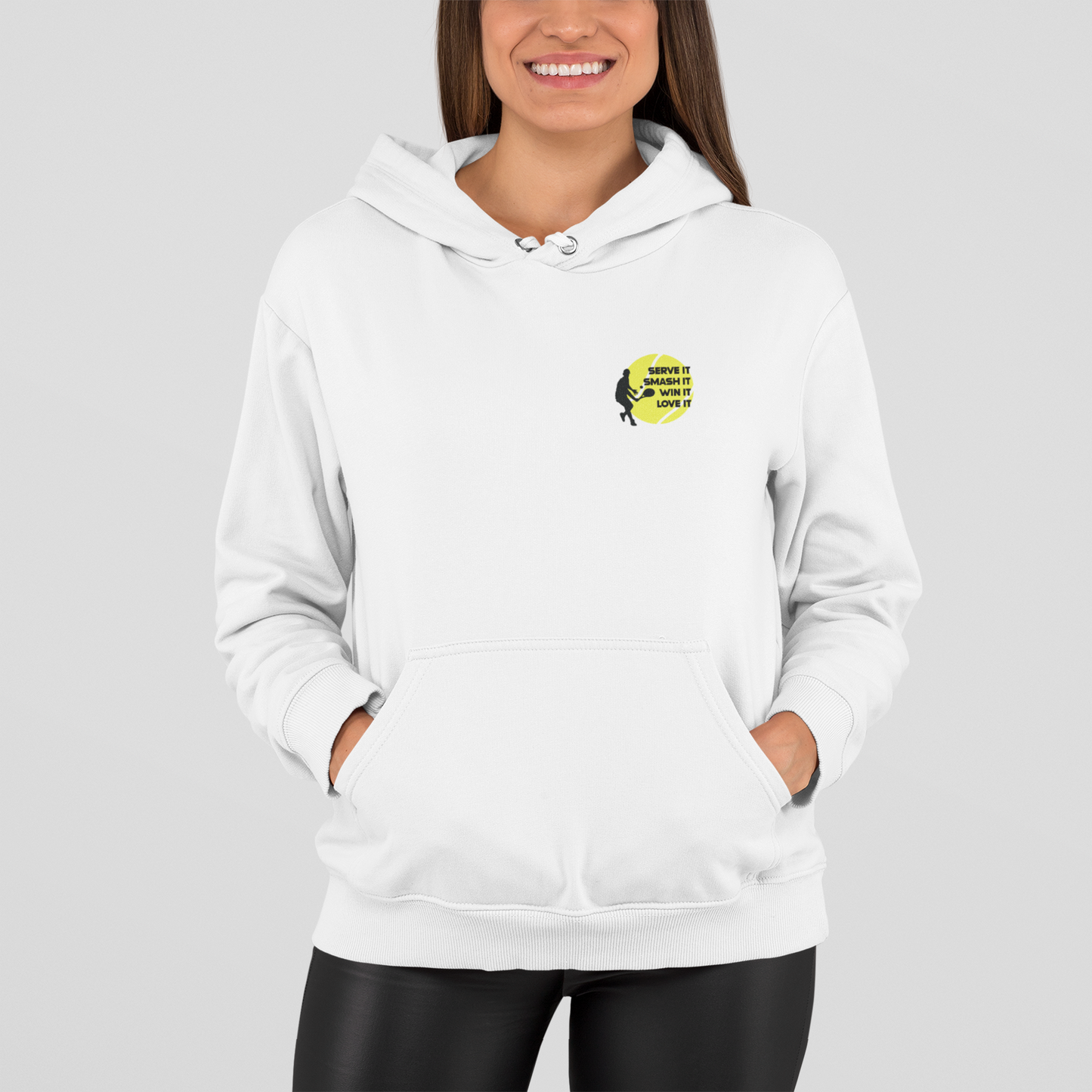 Serve it  - Unisex Organic Hoodie