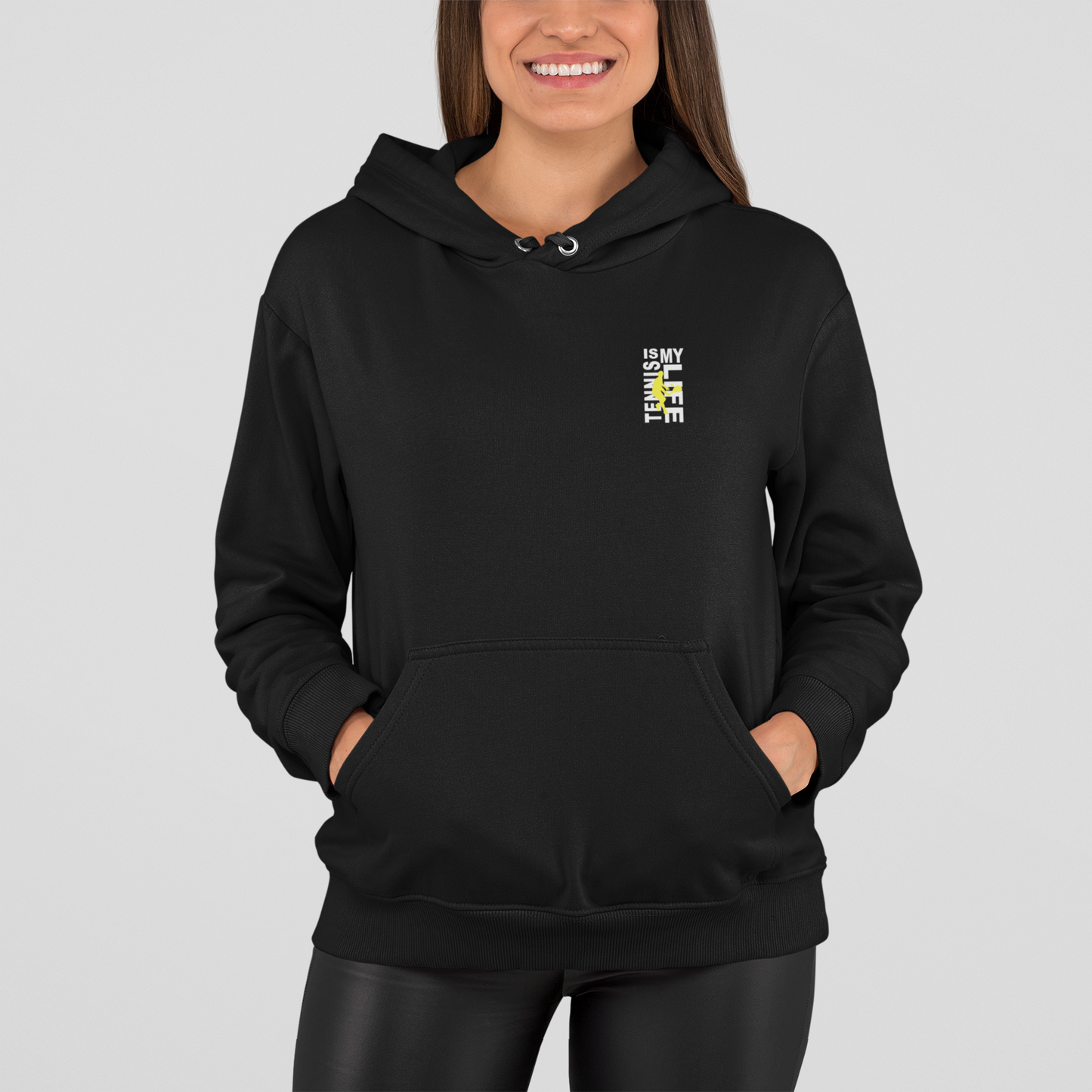 Tennis is my life - Unisex Organic Hoodie