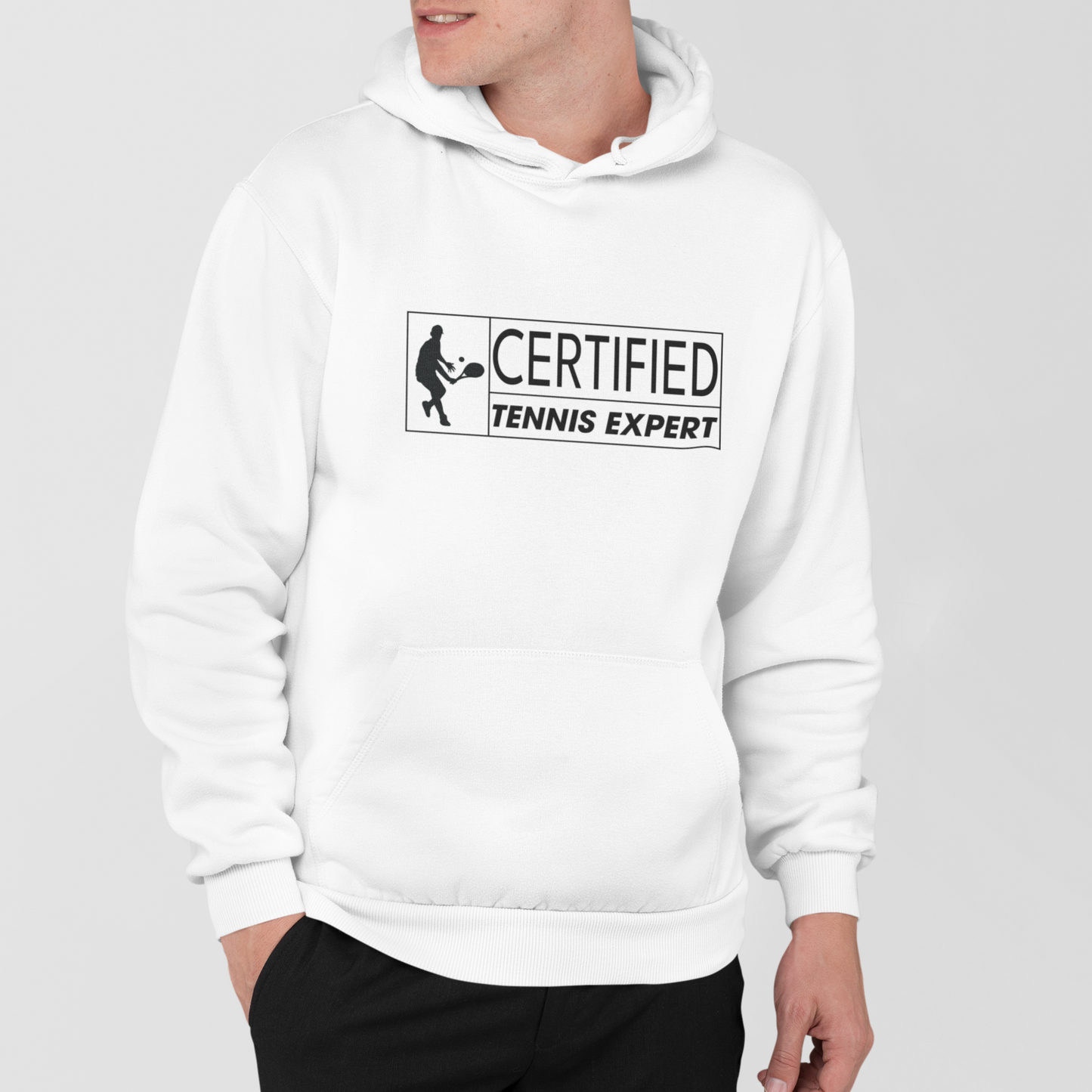 Certified Tennis Expert - Unisex Organic Hoodie