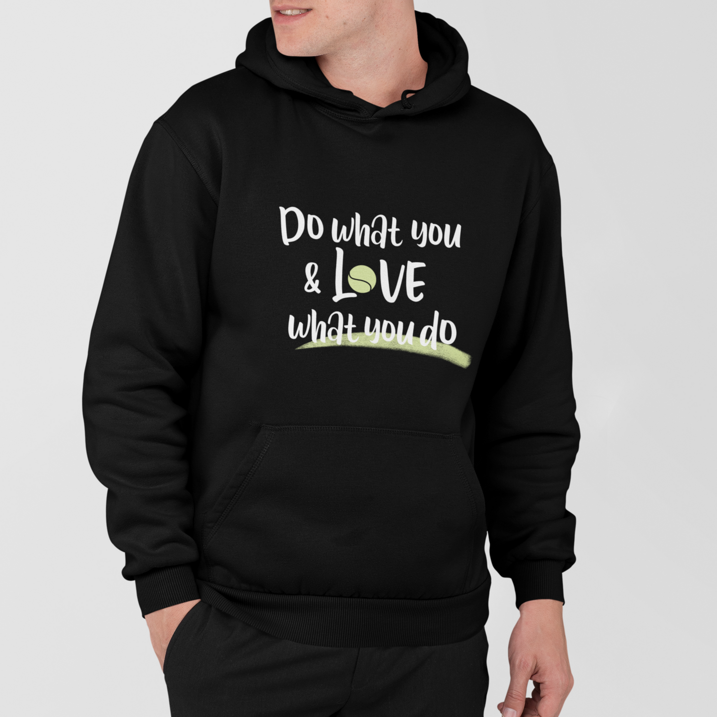 Do what you love - Unisex Organic Hoodie