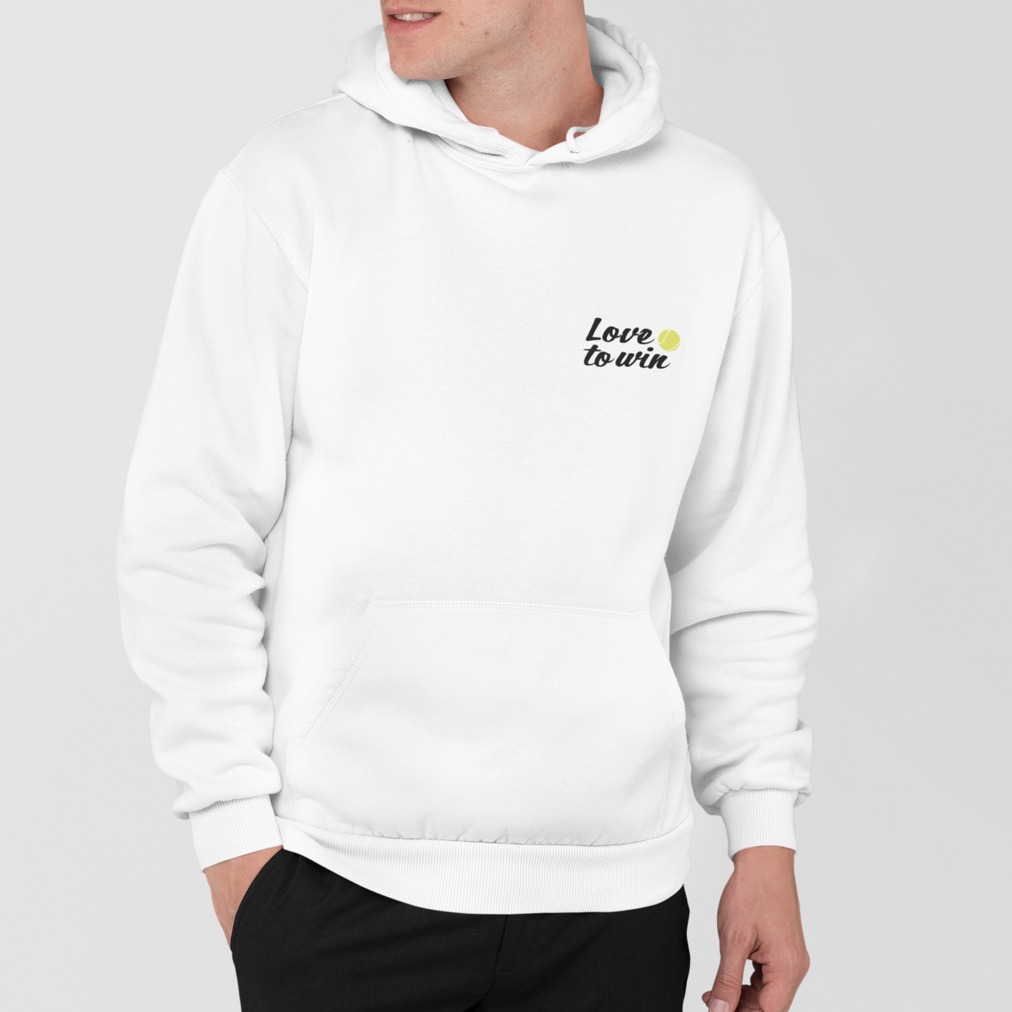 Love to win  - Unisex Organic Hoodie