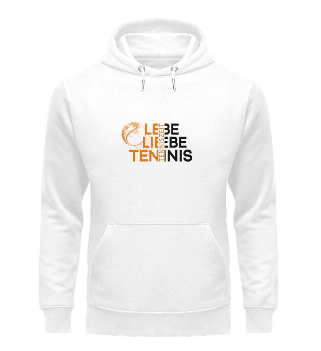 Lebe Liebe Tennis  - Unisex Organic Hoodie
