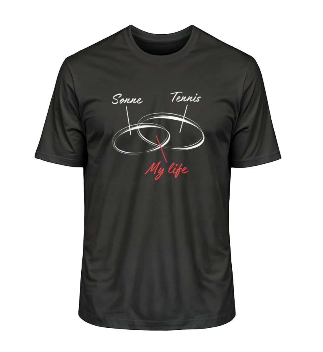 Sonne- Tennis- My life - Herren Premium Organic Shirt