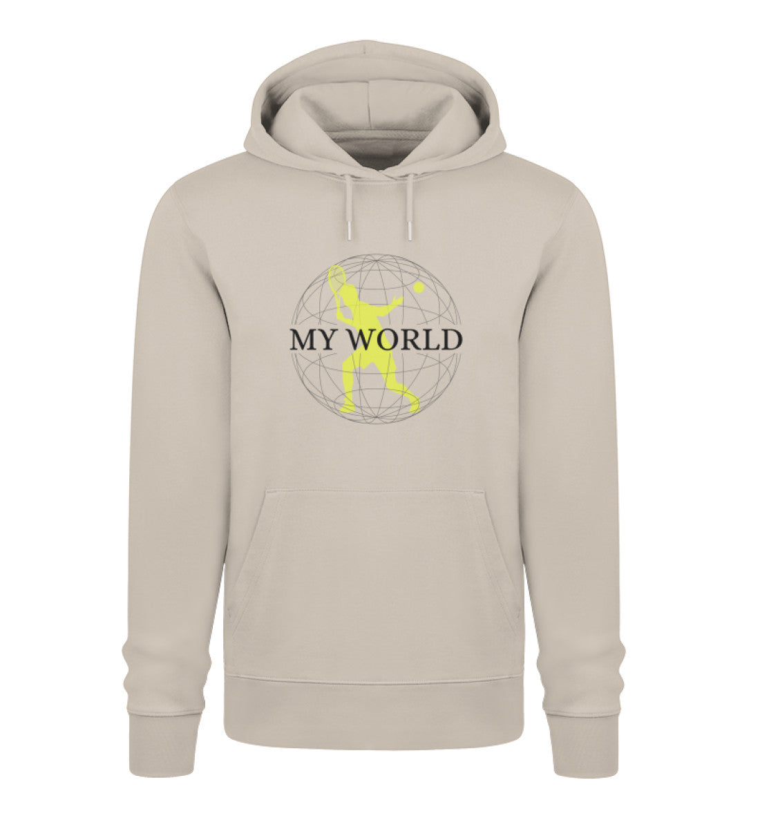 My world  - Unisex Organic Hoodie