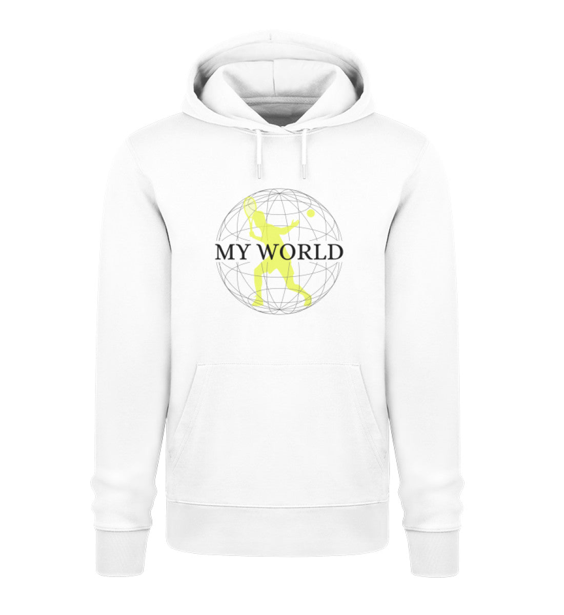 My world  - Unisex Organic Hoodie
