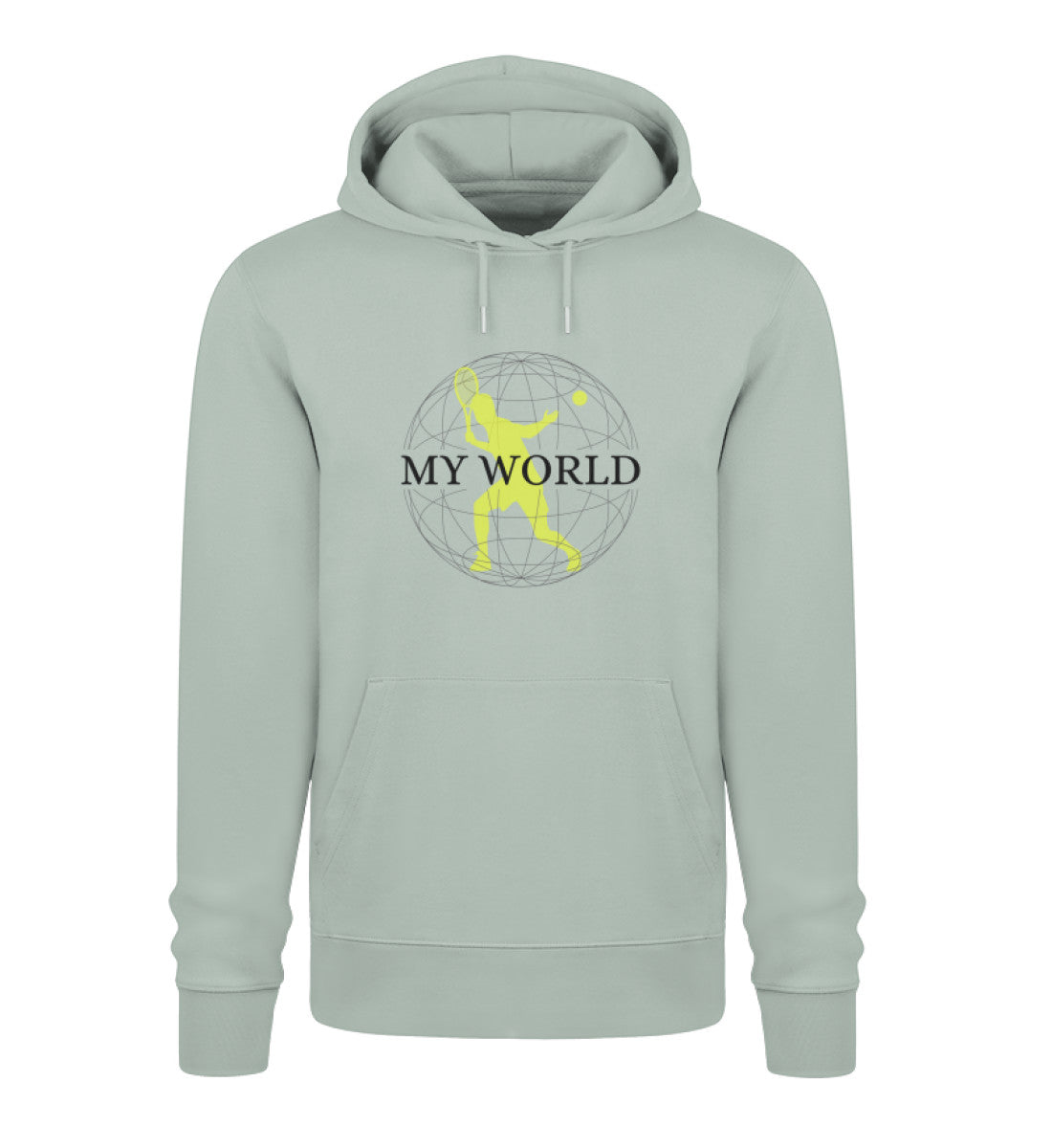 My world  - Unisex Organic Hoodie