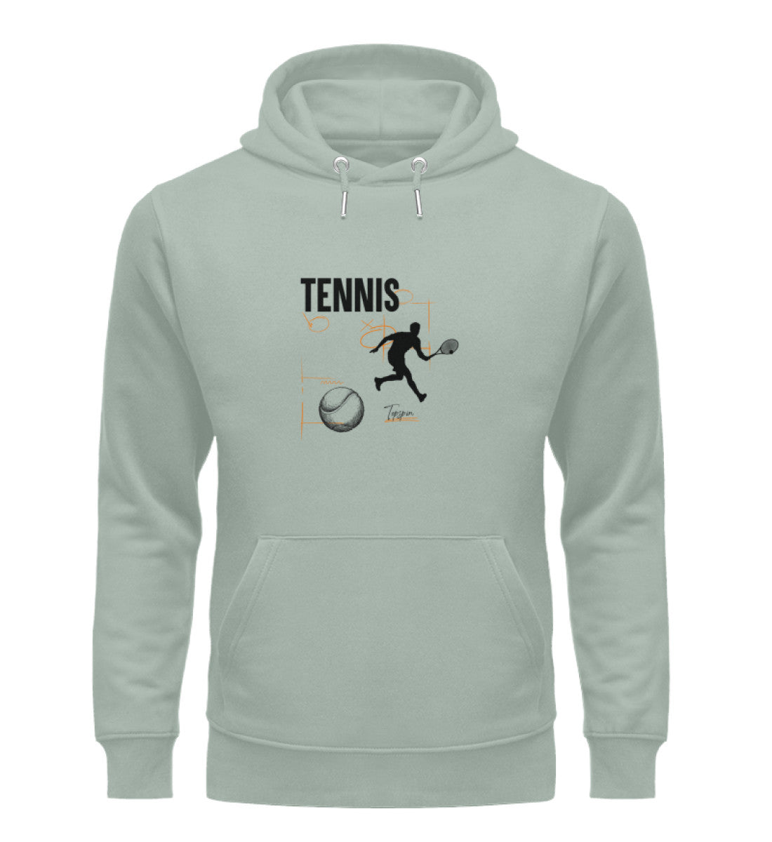 Tennis Topspin  - Unisex Organic Hoodie