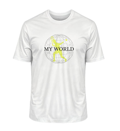 My world  - Herren Premium Organic Shirt