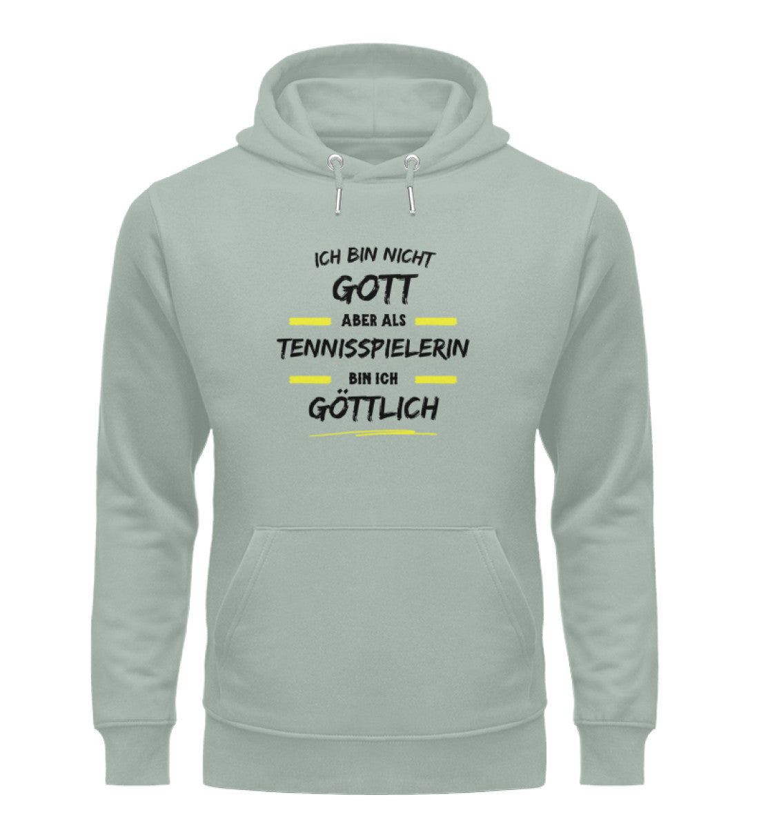 Ich bin nicht Gott - Damen - Unisex Organic Hoodie