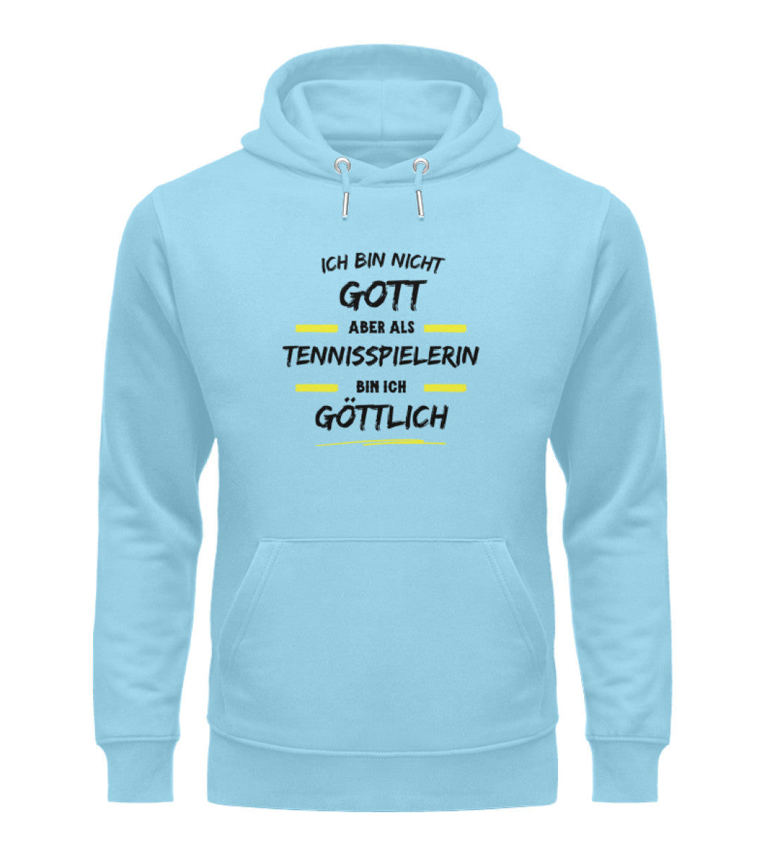 Ich bin nicht Gott - Damen - Unisex Organic Hoodie