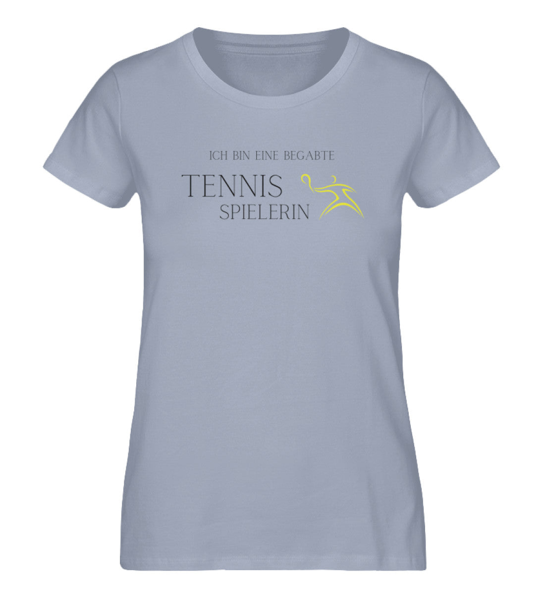 Begabte Tennisspielerin  - Damen Premium Organic Shirt