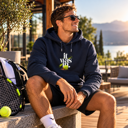 It was in  - Unisex Organic Hoodie