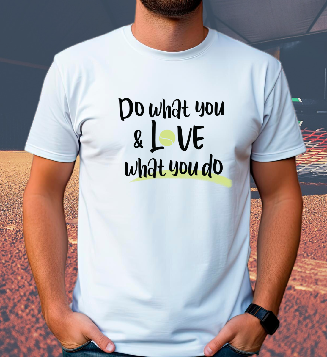 Do what you love  - Herren Premium Organic Shirt