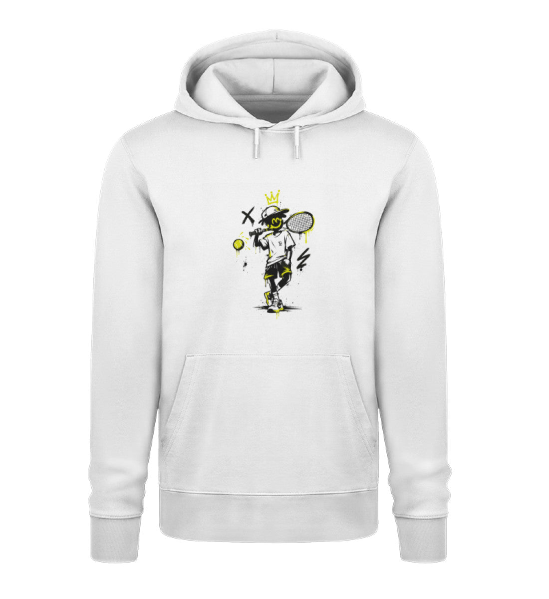 Tennis Monkey  - Unisex Organic Hoodie