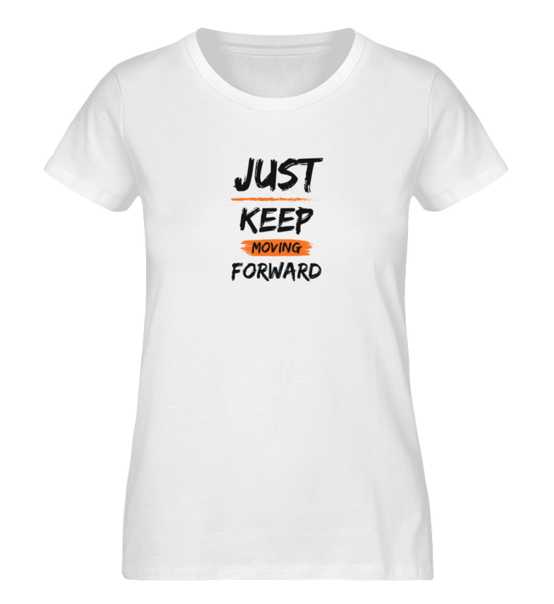 Just keep moving forward  - Damen Premium Organic Shirt