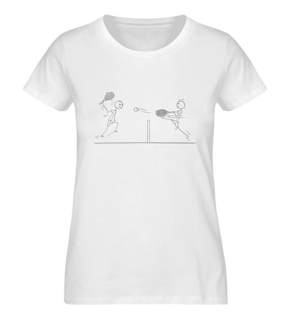 Tennis Clipart  - Damen Premium Organic Shirt