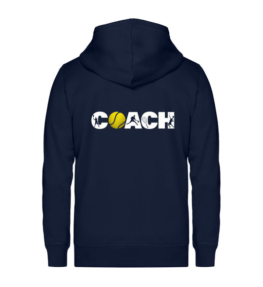 Coach  - Unisex Sweatjacke (Rückendruck)