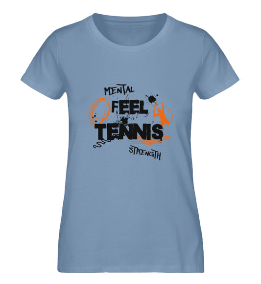 Feel Tennis  - Damen Premium Organic Shirt