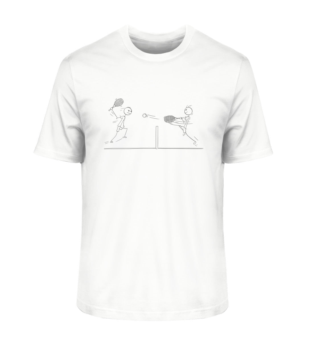 Tennis Clipart  - Herren Premium Organic Shirt