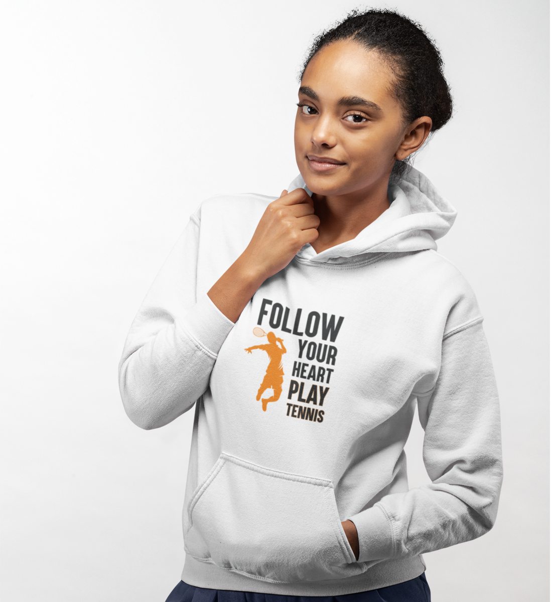 Follow your Heart  - Unisex Organic Hoodie