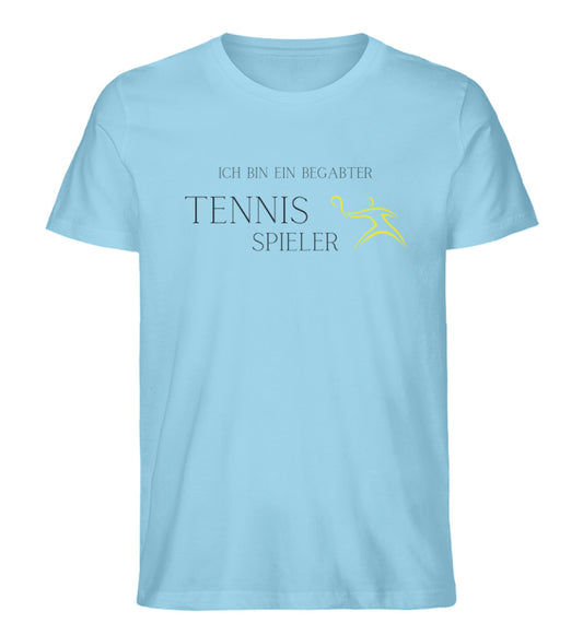 Begabter Tennisspieler  - Herren Premium Organic Shirt