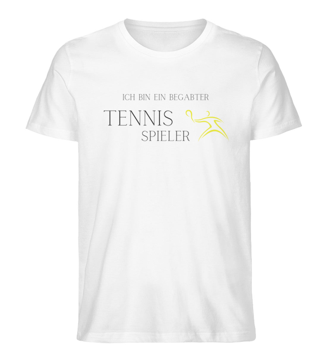 Begabter Tennisspieler  - Herren Premium Organic Shirt