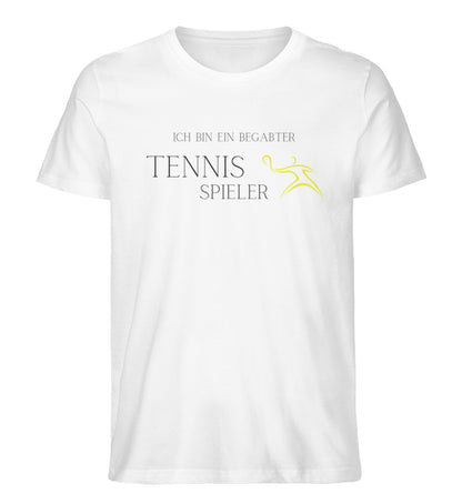 Begabter Tennisspieler  - Herren Premium Organic Shirt