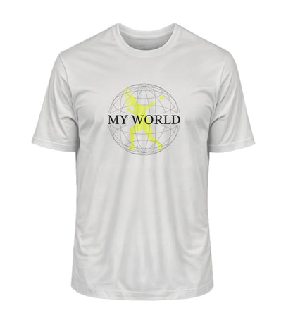 My world  - Herren Premium Organic Shirt