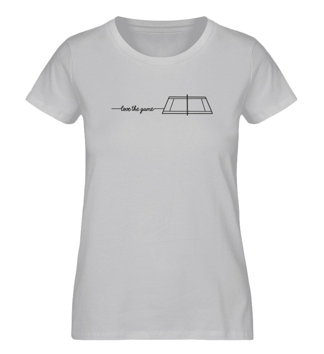 Love the game - Damen Premium Organic Shirt